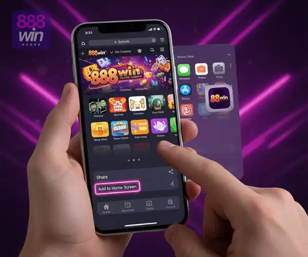 Guia de Instalação do 888win App para iOS