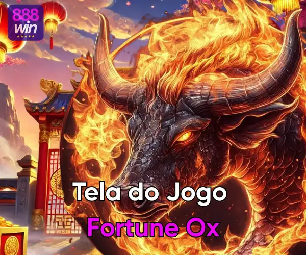 Tela principal do jogo Fortune Ox na 888win