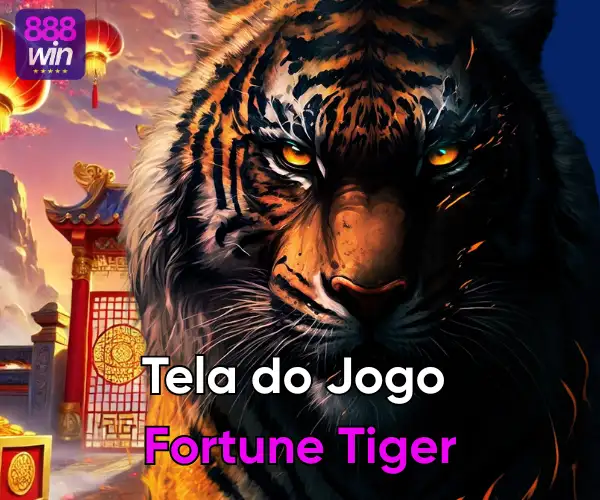 Tela principal do jogo Fortune Tiger na 888win